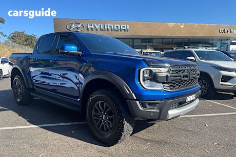 Blue 2023 Ford Ranger Double Cab Pick Up Raptor 3.0 (4X4)
