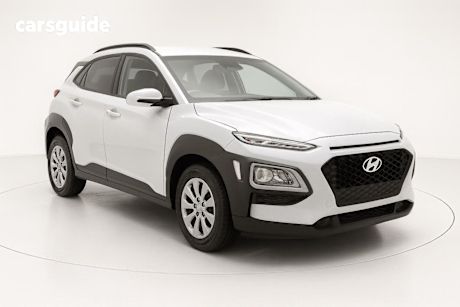 White 2020 Hyundai Kona Wagon Go (Fwd)