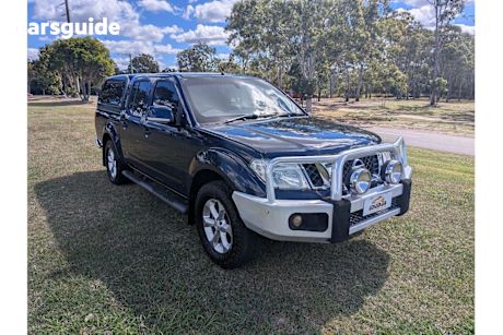 Blue 2014 Nissan Navara Ute Tray ST