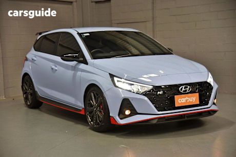 Blue 2023 Hyundai I20 Hatch N F