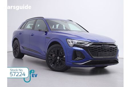 Blue 2023 Audi Q8 E-Tron Wagon 55 Launch Edition