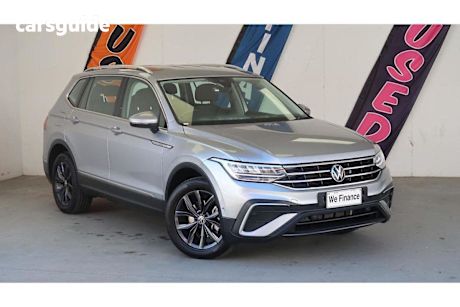 Silver 2023 Volkswagen Tiguan Wagon Allspace 110Tsi Life