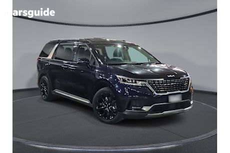 Blue 2021 Kia Carnival SUV PLATINUM F