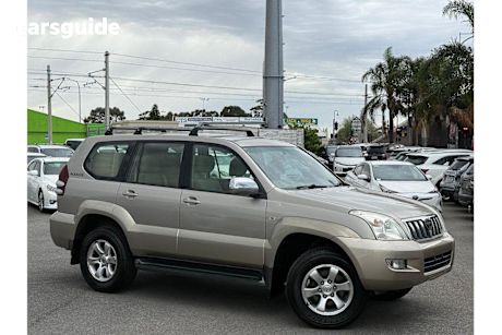 Gold 2004 Toyota Landcruiser Prado SUV VX 4X4