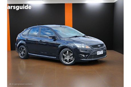 Black 2010 Ford Focus Hatch XR5 TURBO F