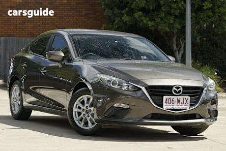 Brown 2015 Mazda 3 Sedan Neo