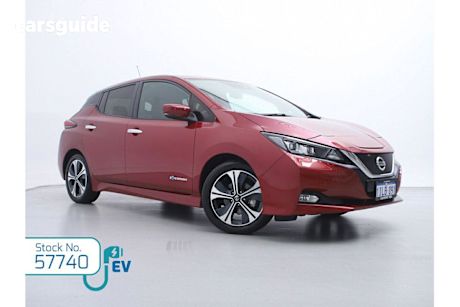 Red 2019 Nissan Leaf Hatchback