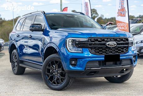 Blue 2023 Ford Everest SUV SPORT 4X4