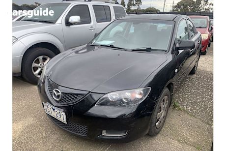 Black 2007 Mazda Mazda3 Sedan NEO