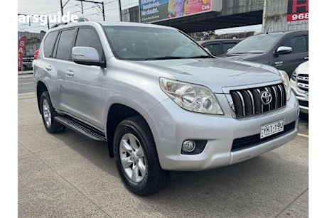 Silver 2011 Toyota Landcruiser Prado SUV GXL 4X4