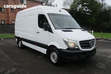 White 2014 Mercedes-Benz Sprinter Van 316Cdi Mwb