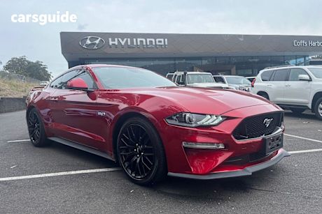 Red 2022 Ford Mustang Fastback Gt 5.0 V8