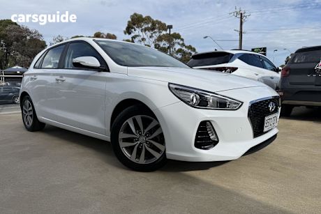 White 2020 Hyundai I30 Hatchback Active