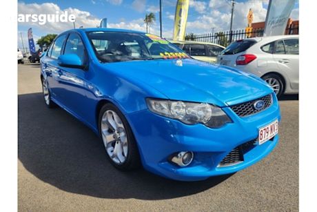 Blue 2010 Ford Falcon Sedan XR6 TURBO R