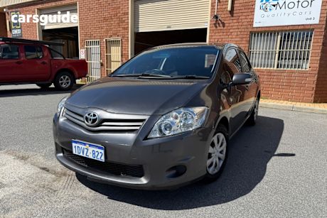 Grey 2011 Toyota Corolla Sedan Ascent