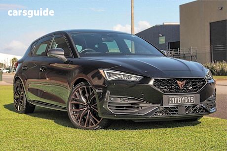 Black 2023 Cupra Leon Hatchback Vzx
