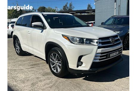 White 2018 Toyota Kluger SUV GXL 4WD