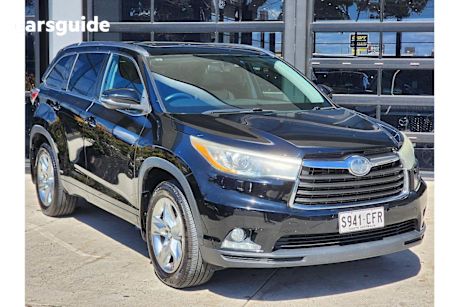 Black 2016 Toyota Kluger SUV GRANDE 4WD