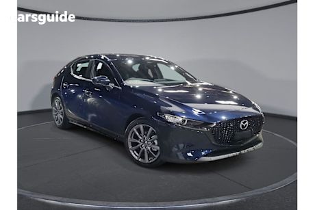 Blue 2025 Mazda Mazda3 Hatch G20 TOURING F