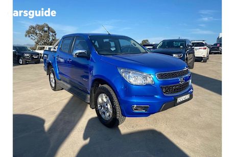 Blue 2013 Holden Colorado Ute Tray LTZ 4X4
