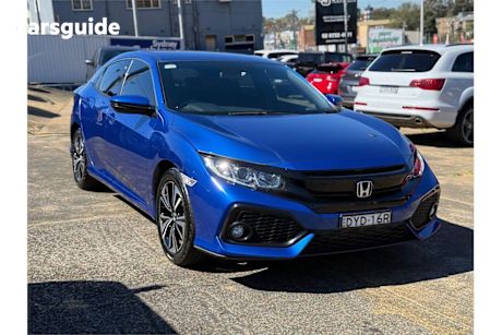 Blue 2018 Honda Civic Hatch VTI-L F