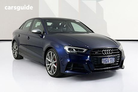Blue 2018 Audi S3 Sedan 2.0 Tfsi Quattro