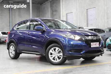 Blue 2017 Honda HR-V Wagon Vti