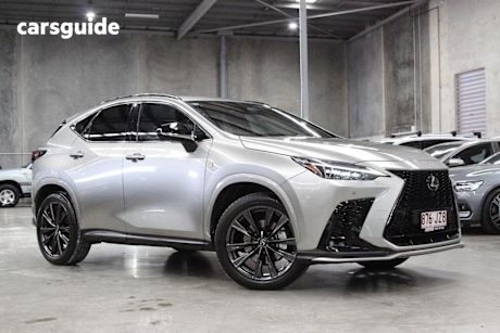 Grey 2022 Lexus NX350 Wagon F Sport + Ep1 Awd