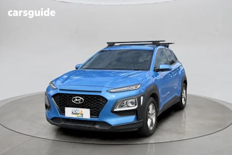 Blue 2020 Hyundai Kona Wagon Active (Fwd)