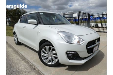 White 2023 Suzuki Swift Hatchback Gl Navi