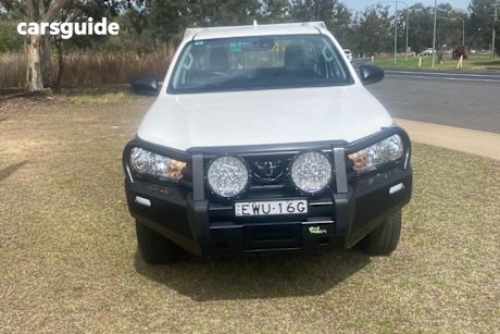 White 2022 Toyota Hilux Cab Chassis Workmate (4X2)