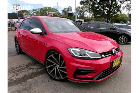 Red 2017 Volkswagen Golf Hatchback R