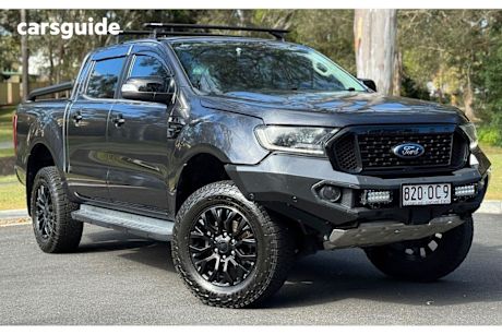 Grey 2019 Ford Ranger Double Cab Pick Up Fx4 2.0 (4X4) Special Edition