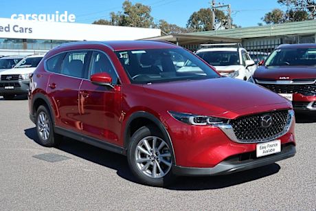 Red 2023 Mazda CX-8 Wagon G25 Sport (Fwd)