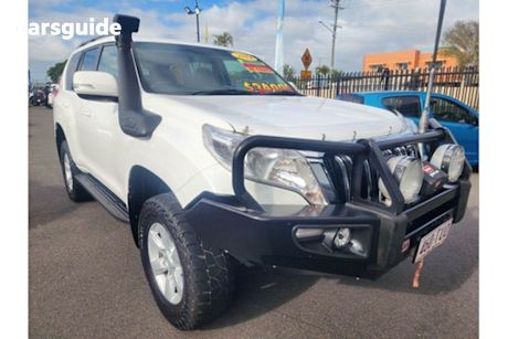 White 2014 Toyota Landcruiser Prado SUV GXL 4X4