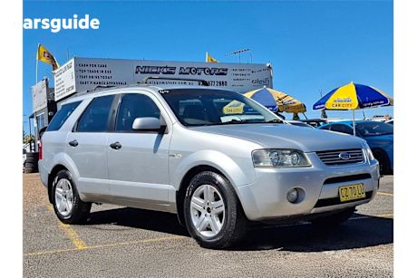 Silver 2004 Ford Territory Wagon Ghia (4X4)