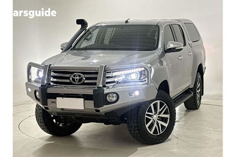 Silver 2016 Toyota Hilux Dual Cab Utility Sr5 (4X4)
