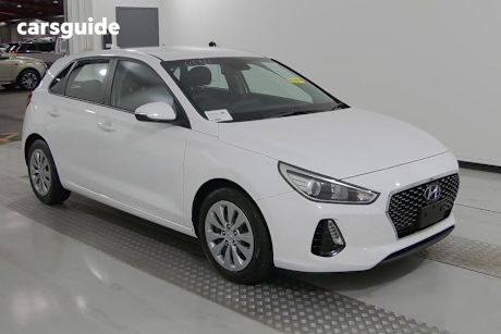White 2019 Hyundai I30 Hatchback Go Smartsense