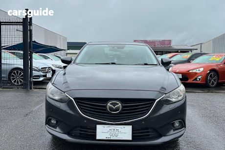 Grey 2013 Mazda 6 Sedan Atenza