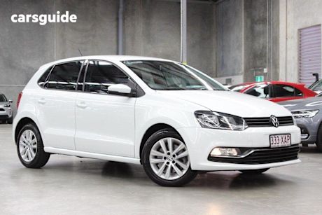 White 2017 Volkswagen Polo Hatch 85TSI DSG Comfortline