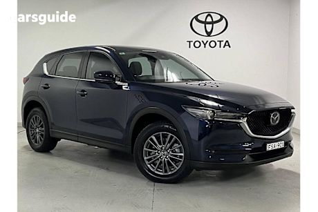 Blue 2019 Mazda CX-5 Wagon Maxx Sport (4X4)