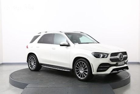 White 2020 Mercedes-Benz GLE450 Wagon 4Matic (Hybrid)