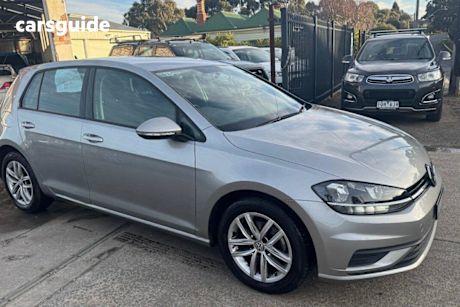 Yellow 2017 Volkswagen Golf Hatchback 110 Tsi Trendline