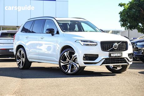 White 2024 Volvo XC90 Wagon Ultra T8 Phev