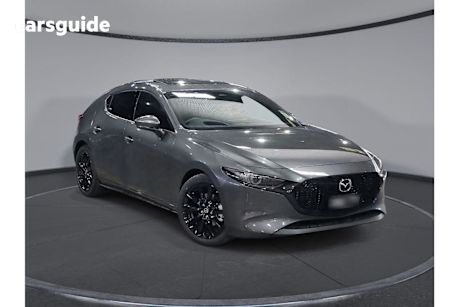 Grey 2025 Mazda Mazda3 Hatch G25 ASTINA F