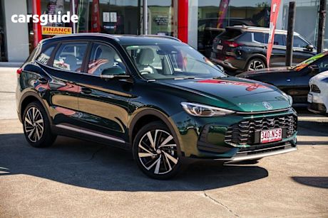 Green 2025 MG ZS SUV ESSENCE HYBRID+ F
