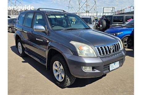 Grey 2004 Toyota Landcruiser Prado Wagon Gxl (4X4)