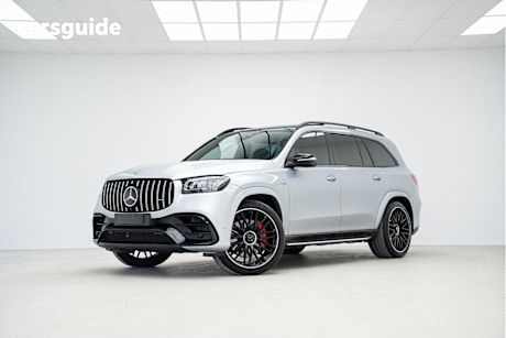 Silver 2023 Mercedes-Benz GLS-Class SUV GLS63 AMG 4WD