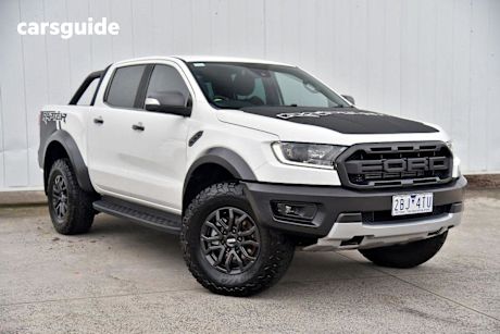 White 2020 Ford Ranger Double Cab Pick Up Raptor 2.0 (4X4)