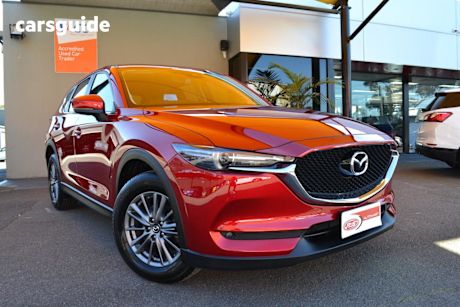 Red 2017 Mazda CX-5 Wagon Touring (4X4)